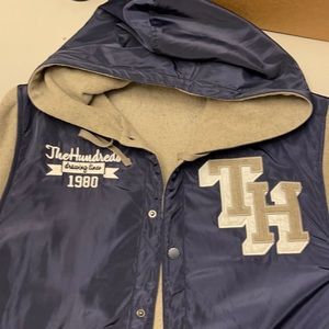 The Hundreds Hooded Varsity Jacket